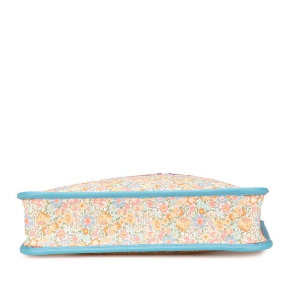 GUCCI Blue Leather Tote Bag - Picture 3 of 12